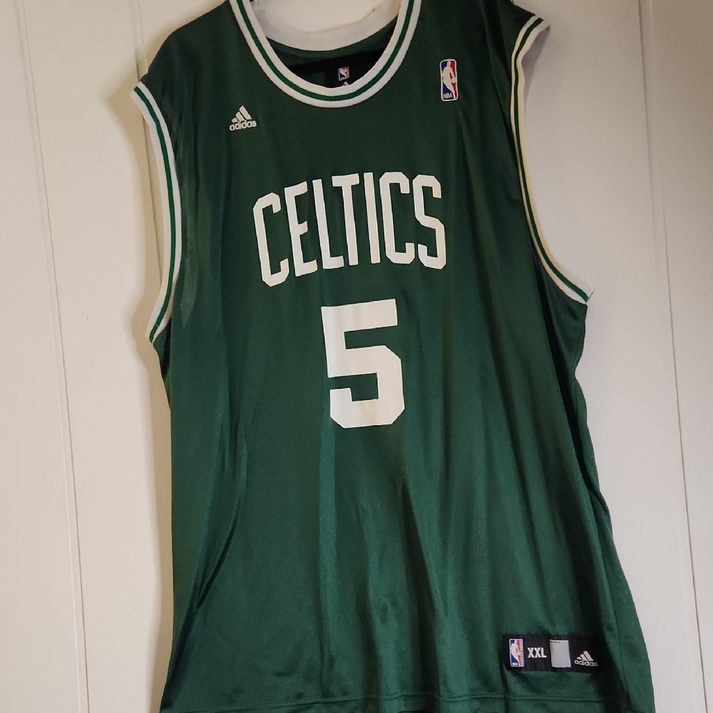 Adidas Vintage 90s Collectible Paul Pierce Green Celtics Jersey Xxl Number 5